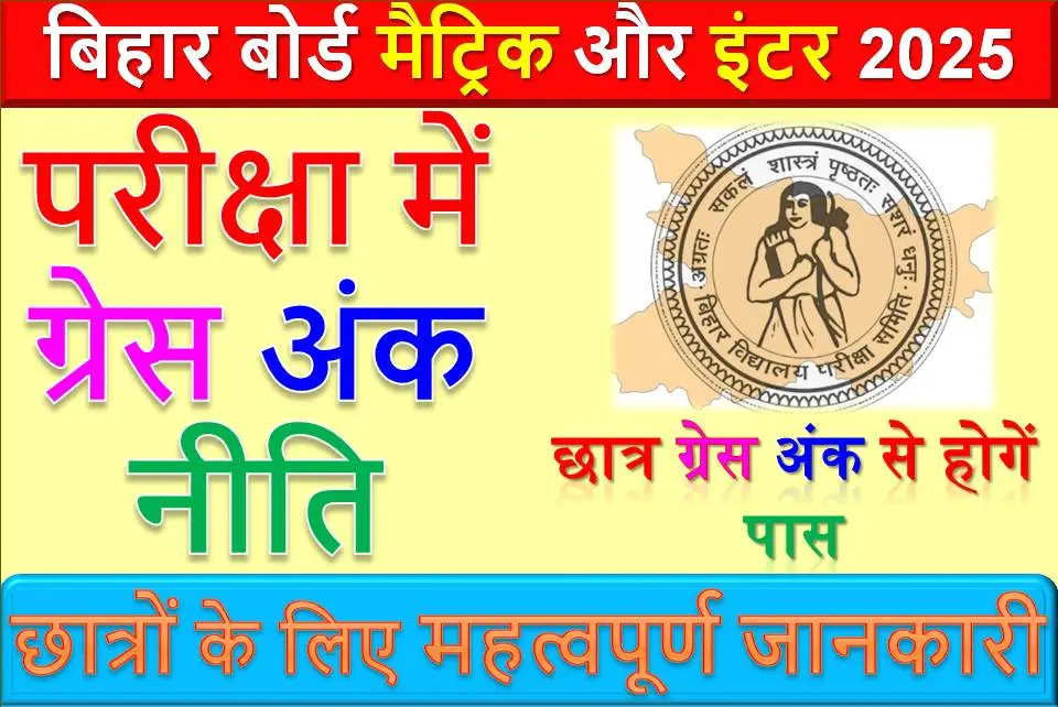 बिहार बोर्ड मैट्रिक और इंटर 2025 परीक्षा में ग्रेस अंक नीति: एक विस्तृत विश्लेषण