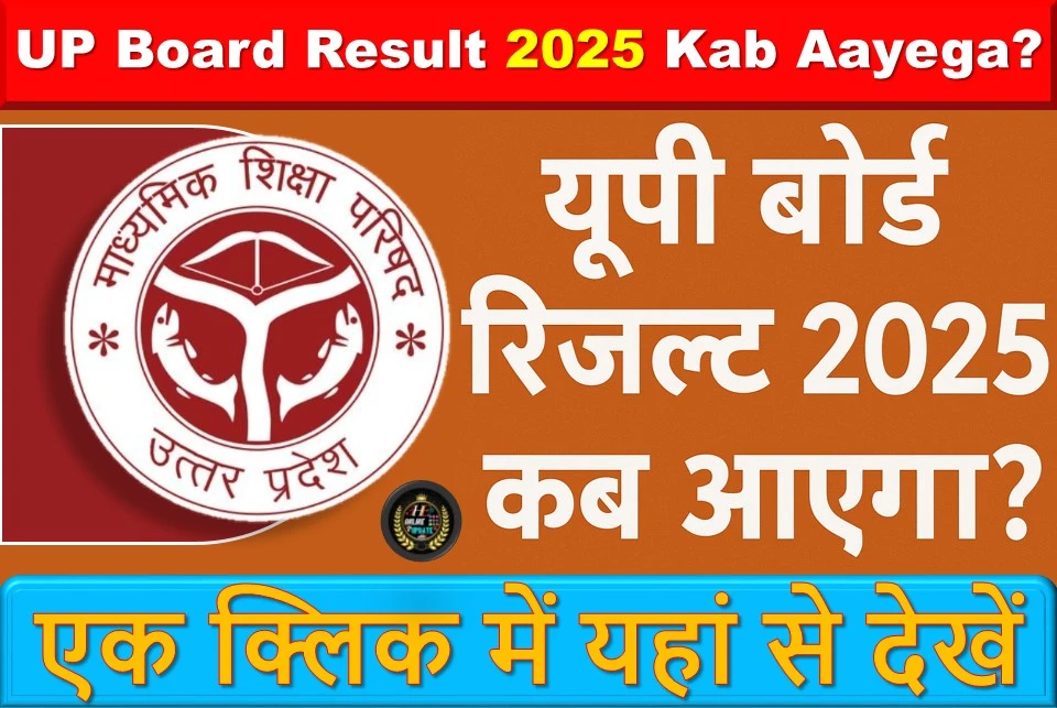 UP Board Result 2025 Kab Aayega?